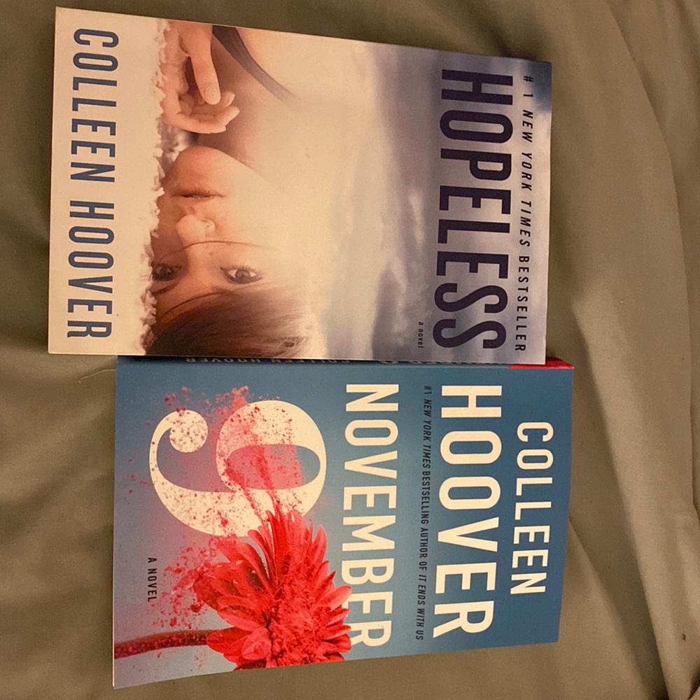 Colleen Hoover Paperback Books